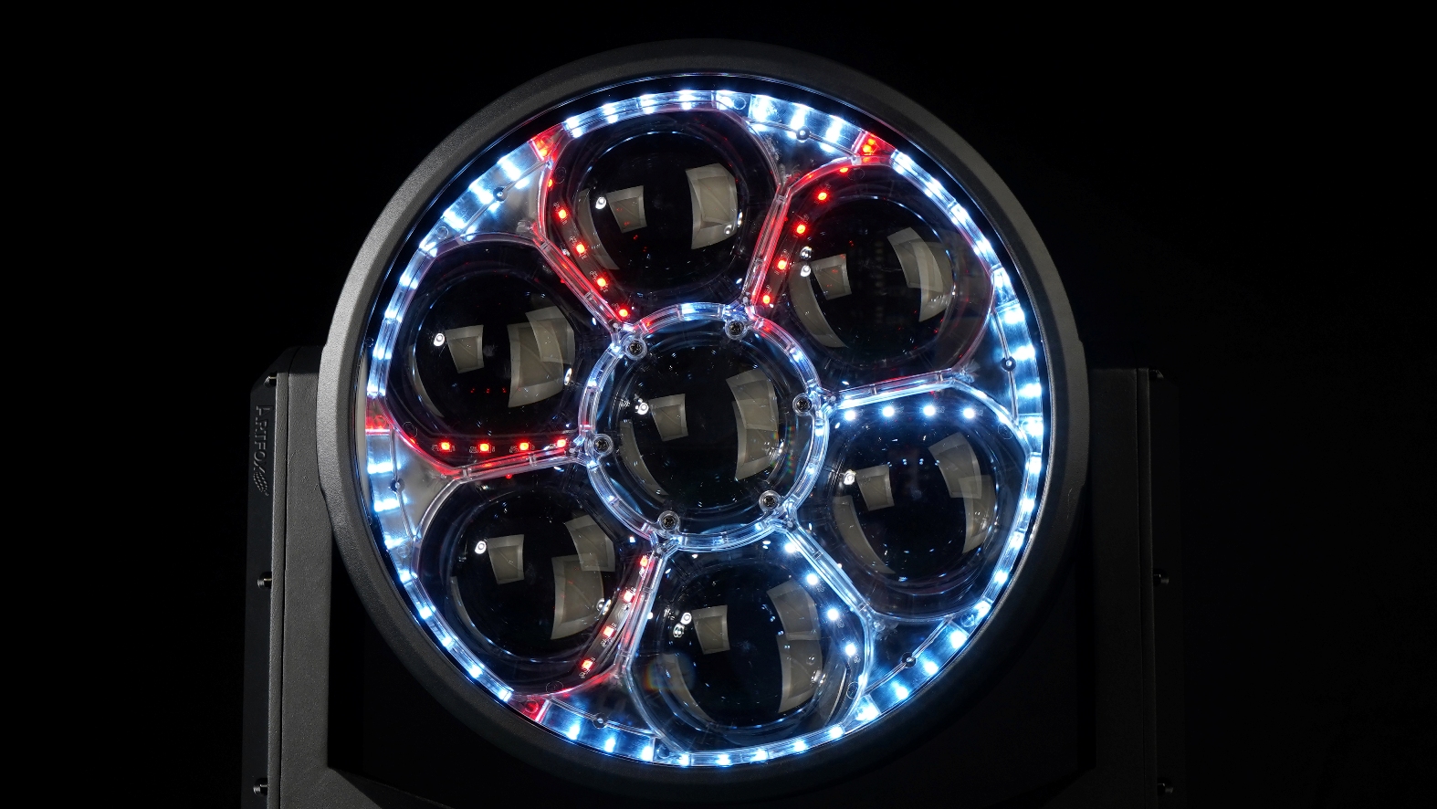 LED Moving Head:Beam Wash Kaleido 3-in-1, 7x260w RGBW, Pixel Tech, IP66 outdoor